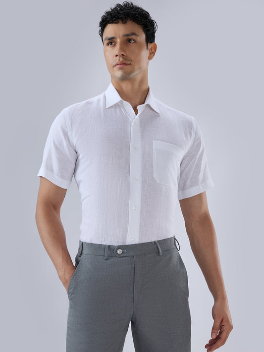 Park Avenue White Formal Shirt