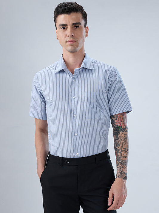 Park Avenue Grey Formal Shirt