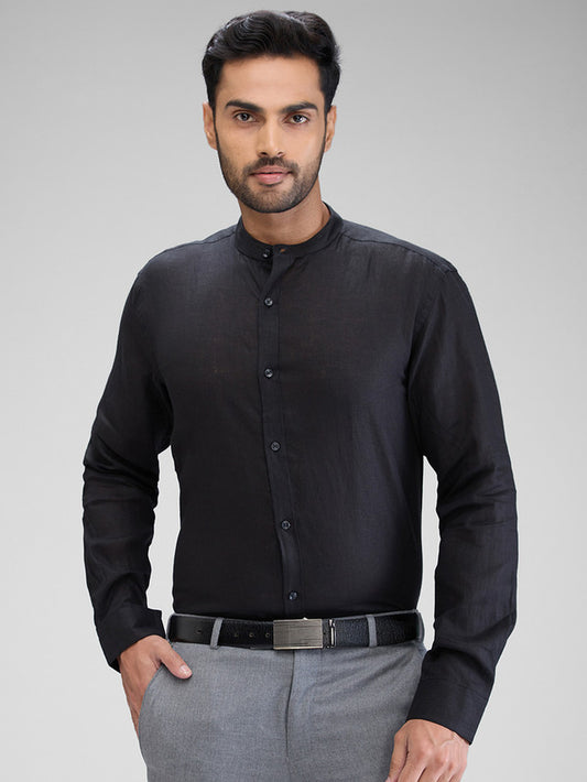 Park Avenue Black Formal Shirt