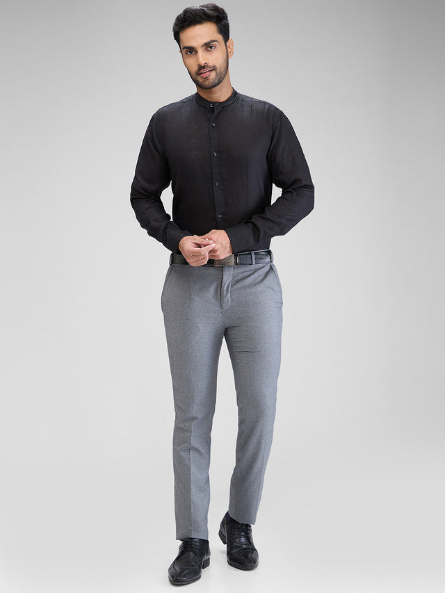 Park Avenue Black Formal Shirt