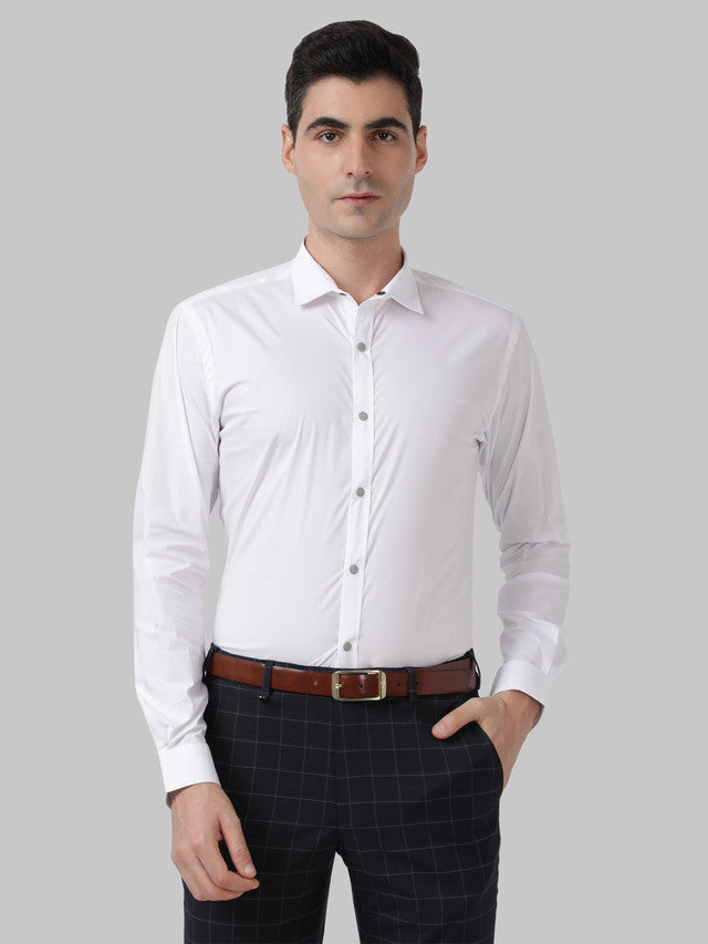 Park Avenue White Formal Shirt