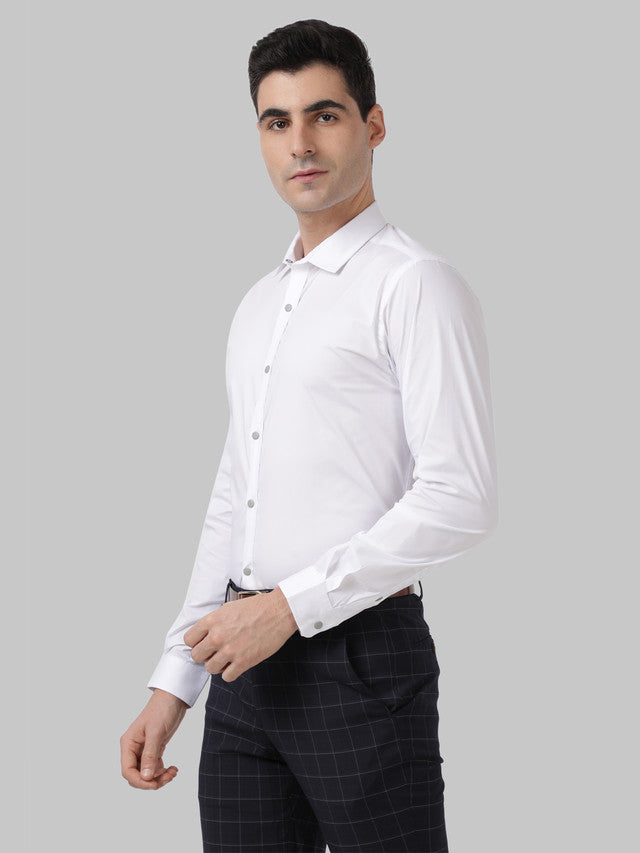 Park Avenue White Formal Shirt