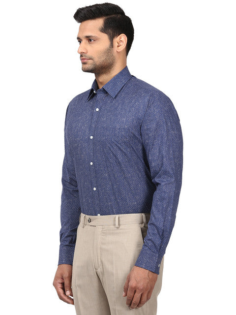 Park Avenue Blue Formal Shirt