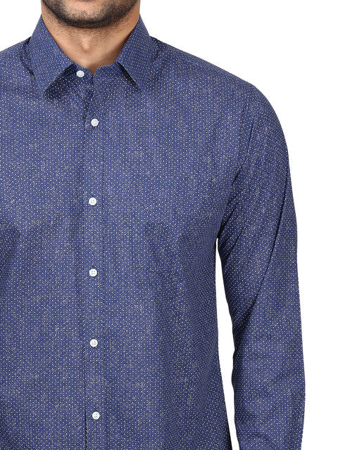 Park Avenue Blue Formal Shirt