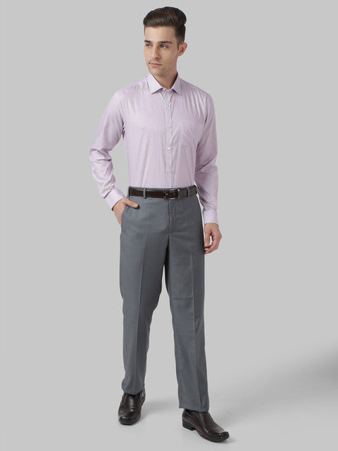 Park Avenue Purple Formal Shirt