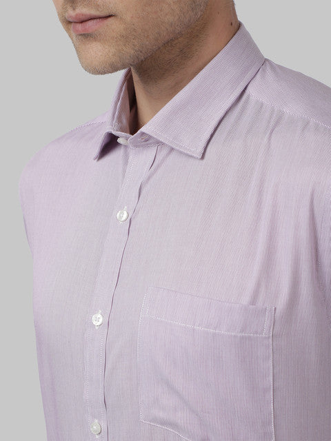 Park Avenue Purple Formal Shirt