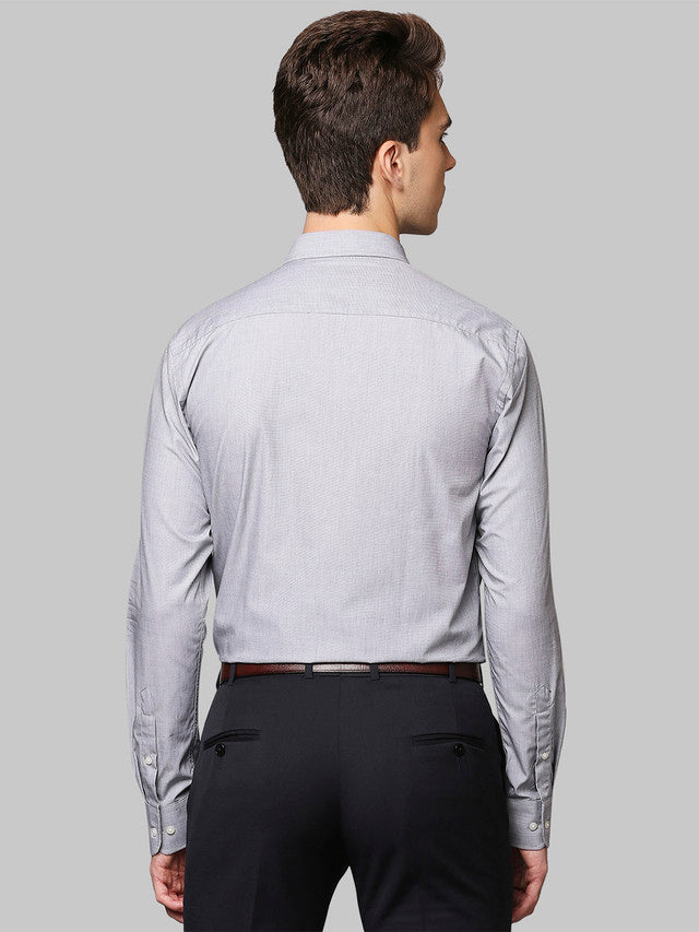 Park Avenue Grey Formal Shirt