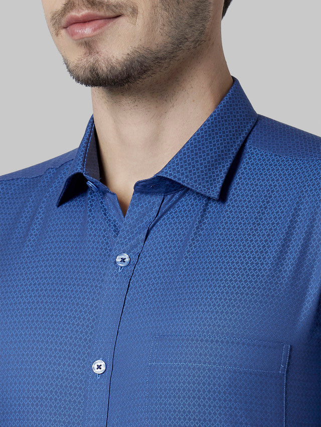 Park Avenue Blue Formal Shirt