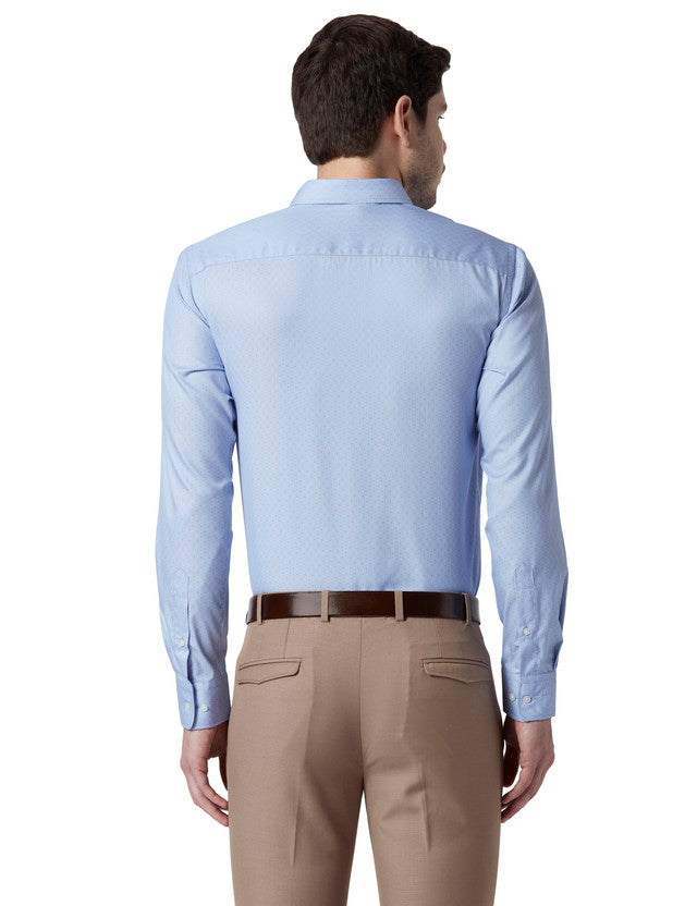 Park Avenue Blue Formal Shirt