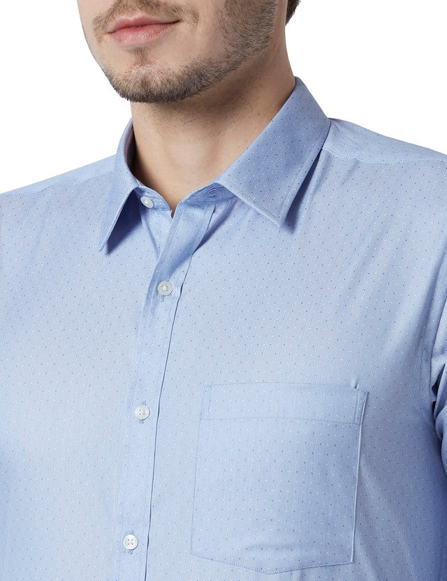 Park Avenue Blue Formal Shirt