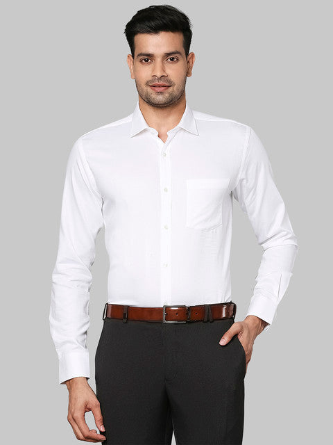 Park Avenue White Formal Shirt