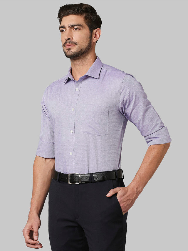 Park Avenue Purple Formal Shirt