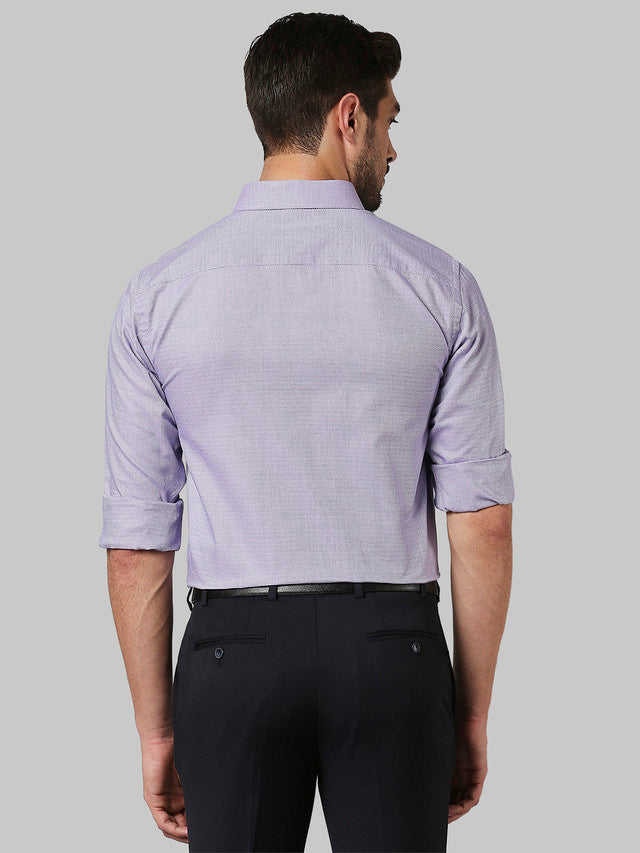 Park Avenue Purple Formal Shirt