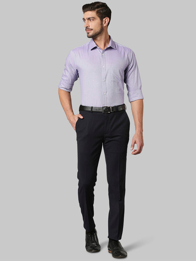 Park Avenue Purple Formal Shirt