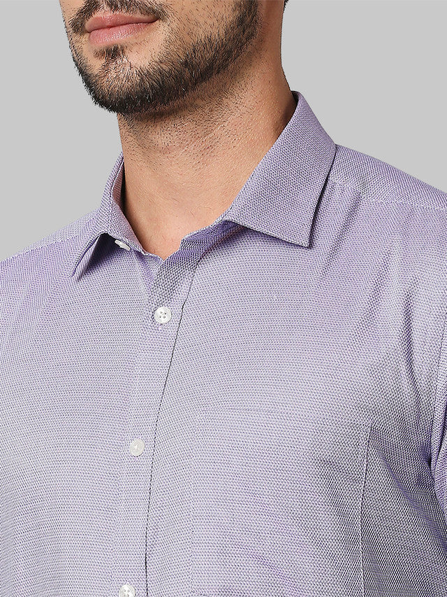 Park Avenue Purple Formal Shirt