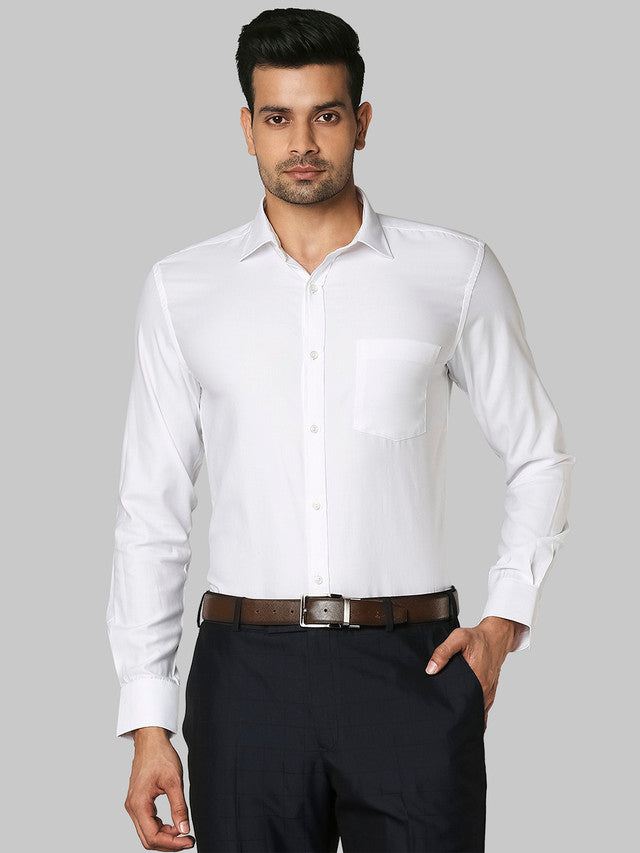 Park Avenue White Formal Shirt