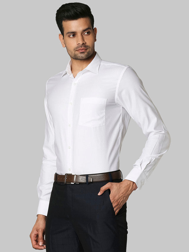 Park Avenue White Formal Shirt