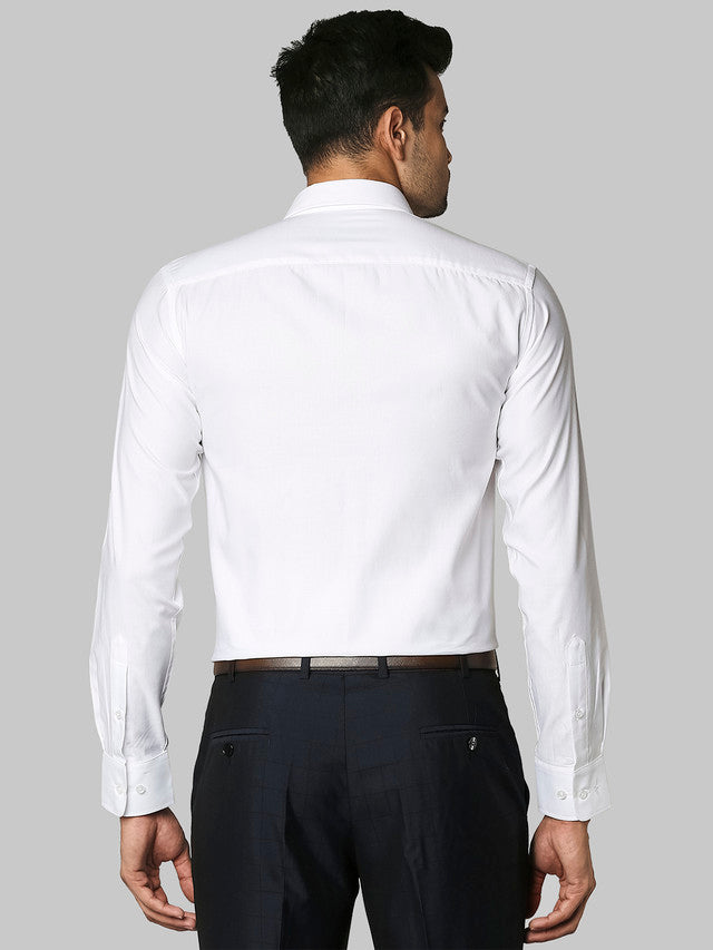 Park Avenue White Formal Shirt