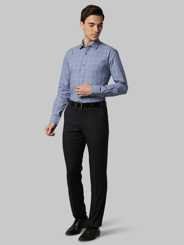 Park Avenue Blue Formal Shirt