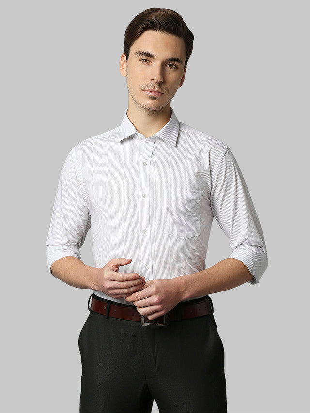 Park Avenue Grey Formal Shirt