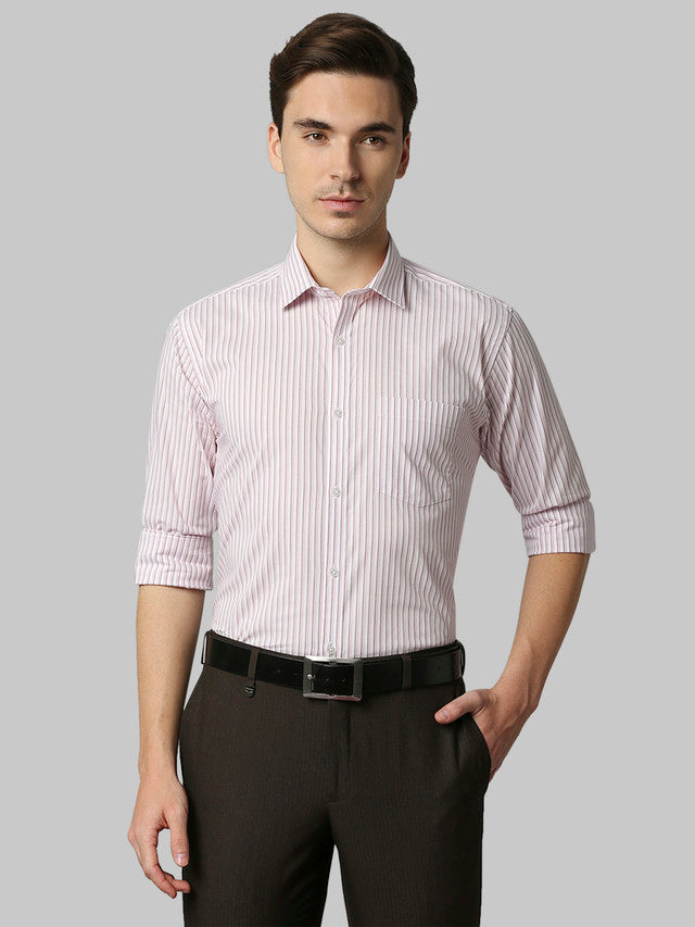 Park Avenue Red Formal Shirt