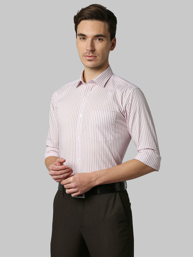 Park Avenue Red Formal Shirt