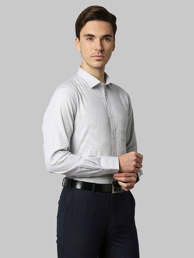 Park Avenue Grey Formal Shirt