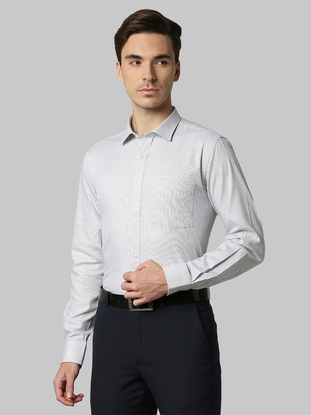 Park Avenue Grey Formal Shirt