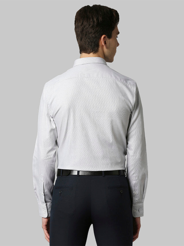 Park Avenue Grey Formal Shirt