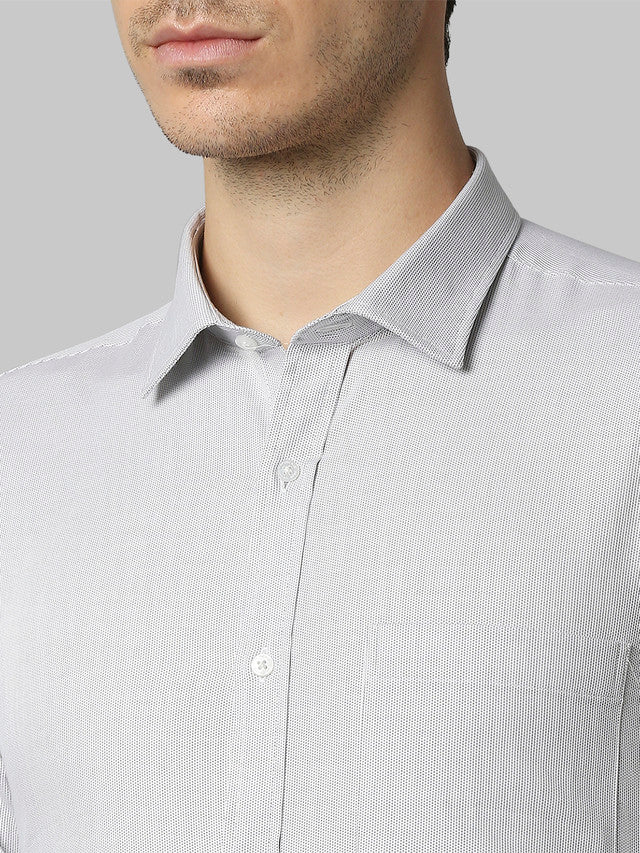 Park Avenue Grey Formal Shirt