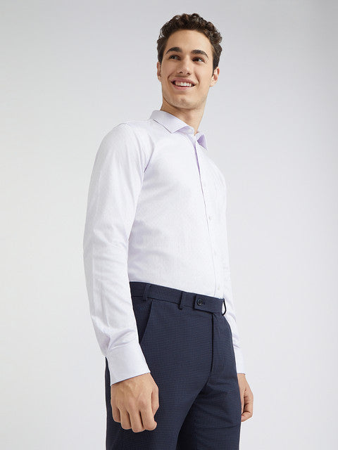 Men Slim Fit Light Blue Shirt