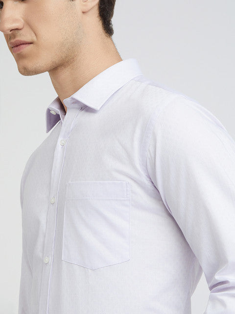 Men Slim Fit Light Blue Shirt