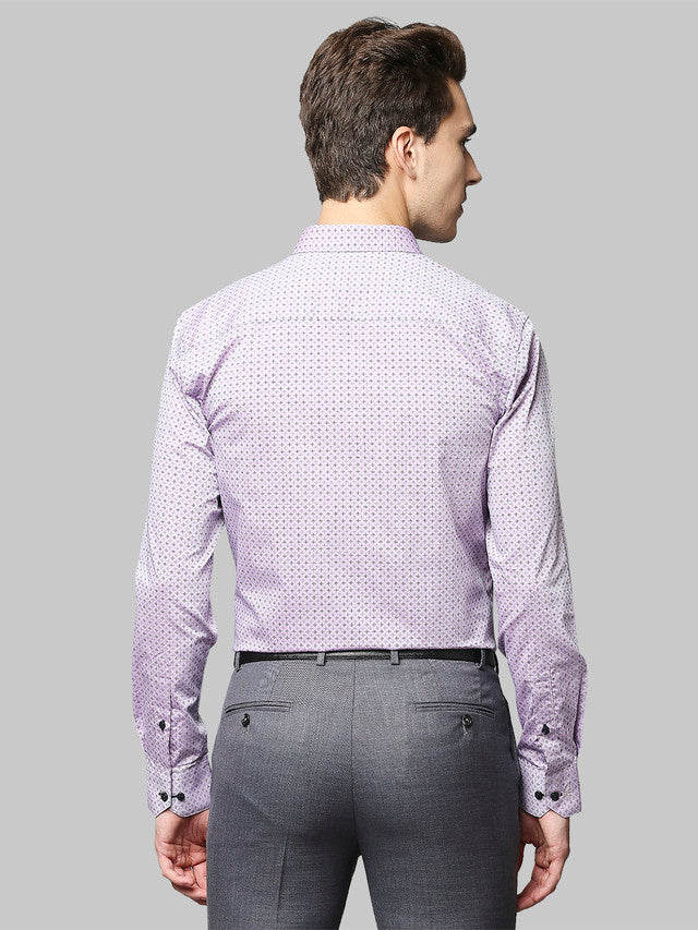 Park Avenue Purple Formal Shirt