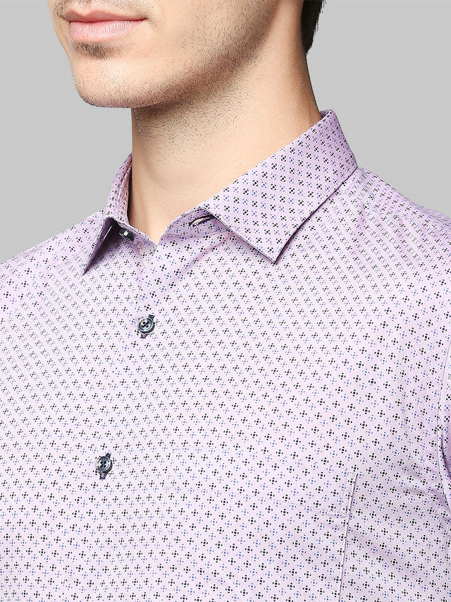 Park Avenue Purple Formal Shirt