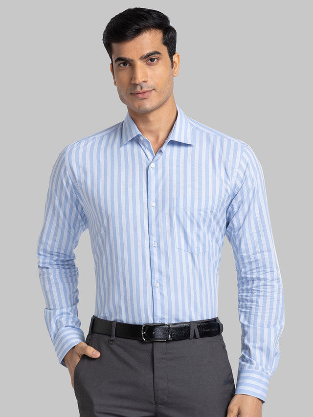 Park Avenue Blue Formal Shirt