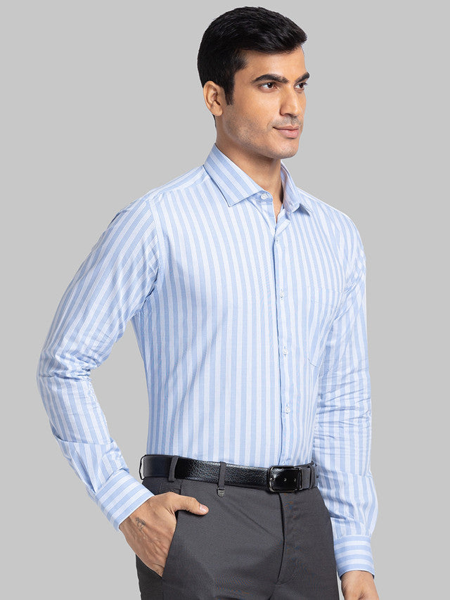 Park Avenue Blue Formal Shirt