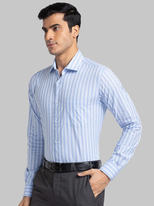 Park Avenue Blue Formal Shirt