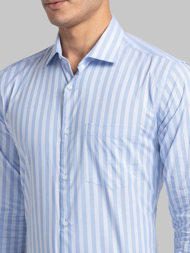 Park Avenue Blue Formal Shirt