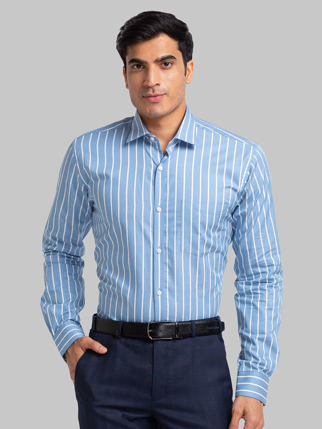 Park Avenue Blue Formal Shirt