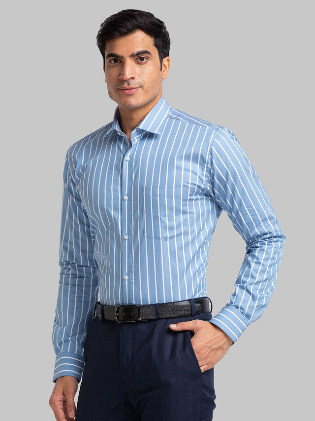 Park Avenue Blue Formal Shirt