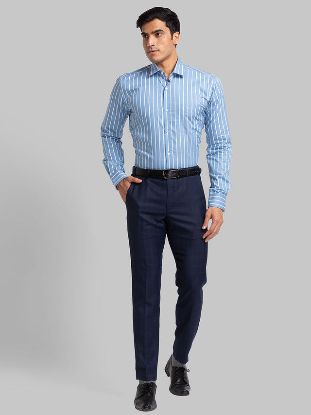 Park Avenue Blue Formal Shirt