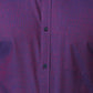 Park Avenue Men Violet Self Design Slim Fit Full Sleeve Semi Cut Away Collar Shirt