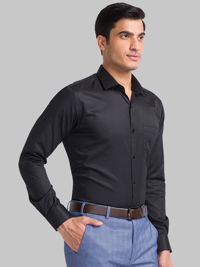 Park Avenue Black Formal Shirt