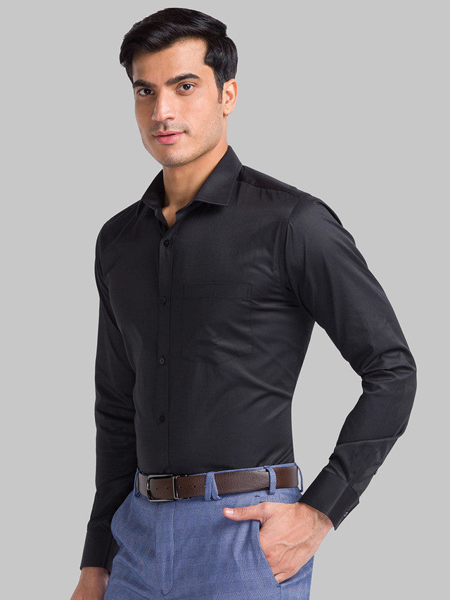 Park Avenue Black Formal Shirt