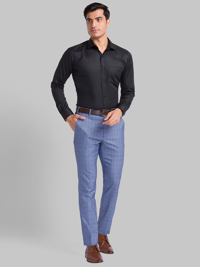 Park Avenue Black Formal Shirt