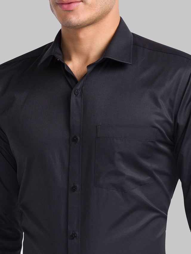 Park Avenue Black Formal Shirt