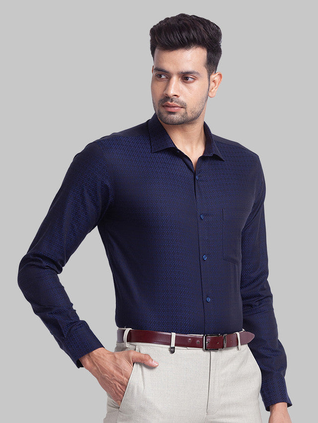 Park Avenue Blue Formal Shirt