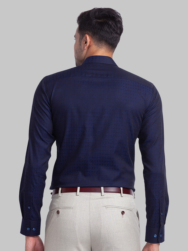 Park Avenue Blue Formal Shirt