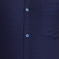 Park Avenue Blue Structure Slim Fit Cotton Formal Shirt