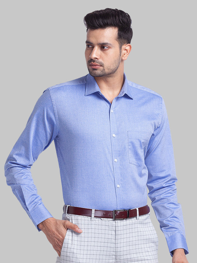 Park Avenue Blue Formal Shirt